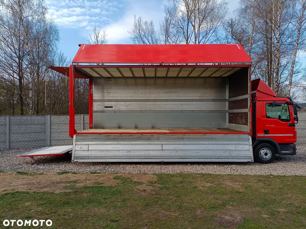 MAN TGL12.220* KONTENER ALUMINIOWY* BOCZNY ZAŁADUNEK* WINDA* NIESPOTYKANY* NIE ATEGO TGM LF FL EUROCARGO* Z NIEMIEC - 34