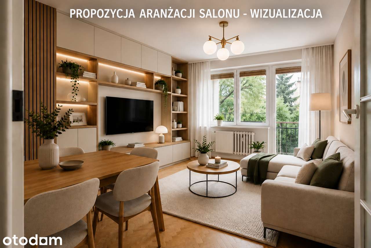 4 pokoje na LSM I 62,2 m2 I 2 piętro I Świetny układ