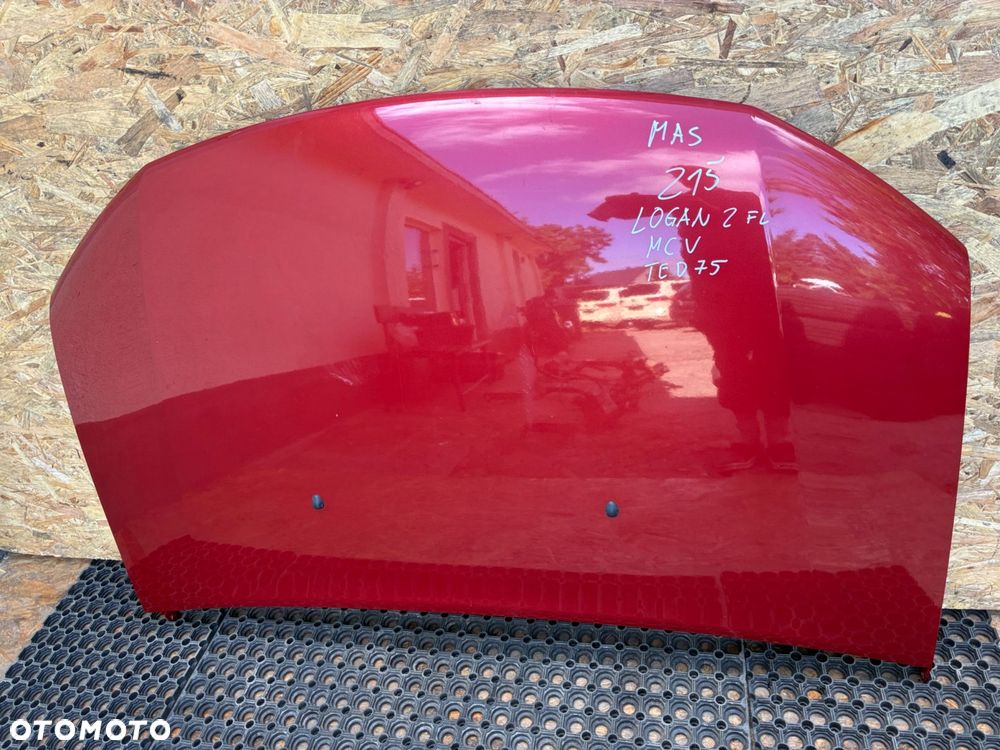 DACIA LOGAN MCV 2 II LIFT TED76 KOD LAK  MASKA POKRYWA SILNIKA - 11