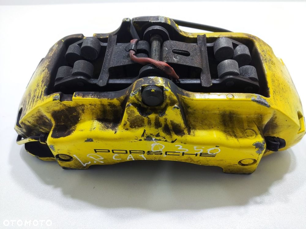 ZACISK HAMULCOWY LEWY PRZÓD PORSCHE CAYENNE I 4.8 V8 2007-2009 LIFT 350mm - 2
