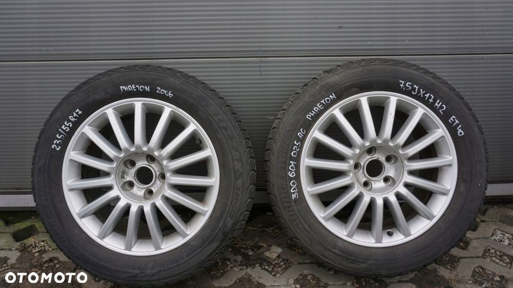KOŁA ALUFELGI OPONY VW PHAETON 235/55 R17 - 1