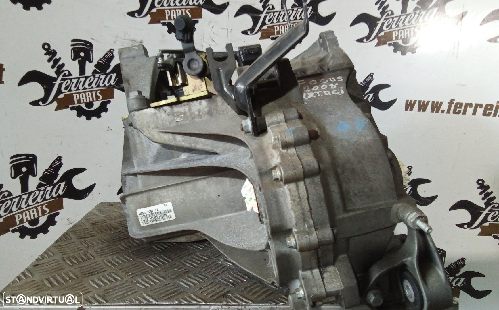 Caixa de velocidades Ford Focus 1.8 TDCI REF: 4M5R-7002YA - 3