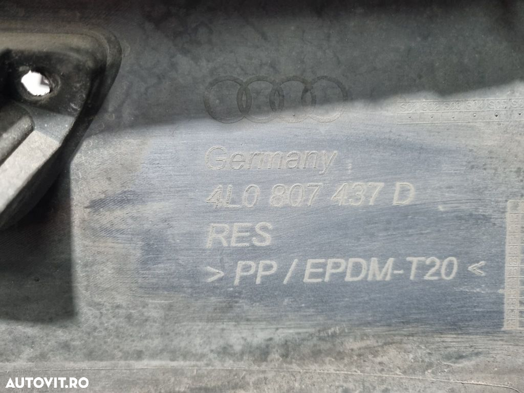 Bara fata AUDI Q7 2005 - 2009 ALBASTRU LZ5E (898) model cu spalatoare far 4L0807437D - 9
