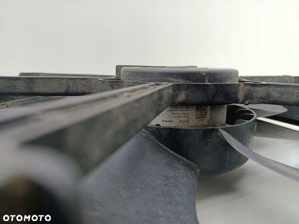 PEUGEOT 308 WENTYLATOR CHŁODNICY 9836638080 - 5