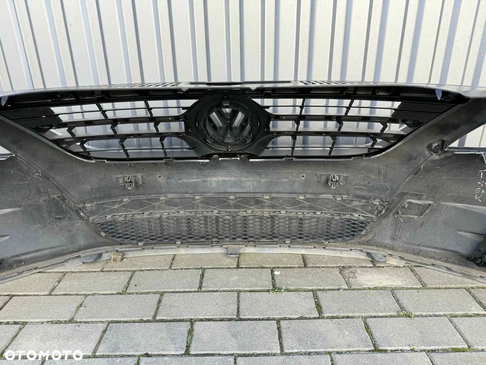 VW Tiguan I 5N LC9X Zderzak przód przedni kompletny 6xPDC 2008-11r Grill - 12