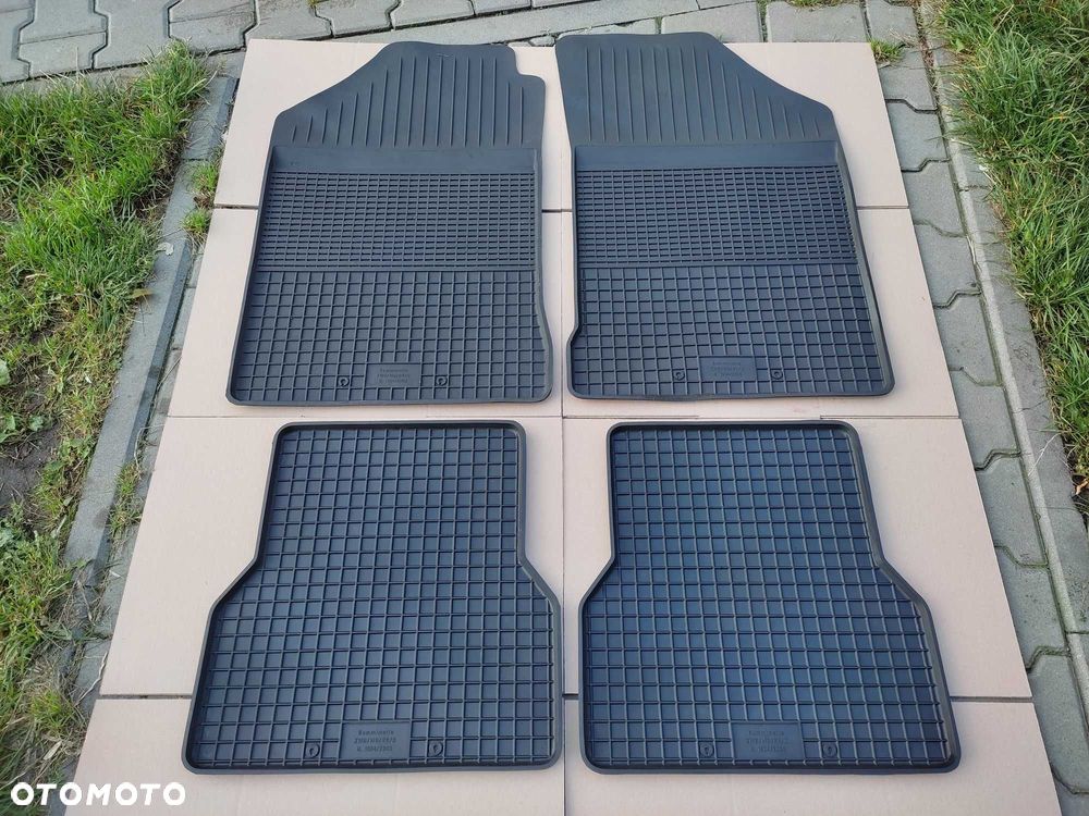 NOWE Dywaniki gumowe Fiat PALIO 2001r-2004r dopasowane korytka korytko - 1