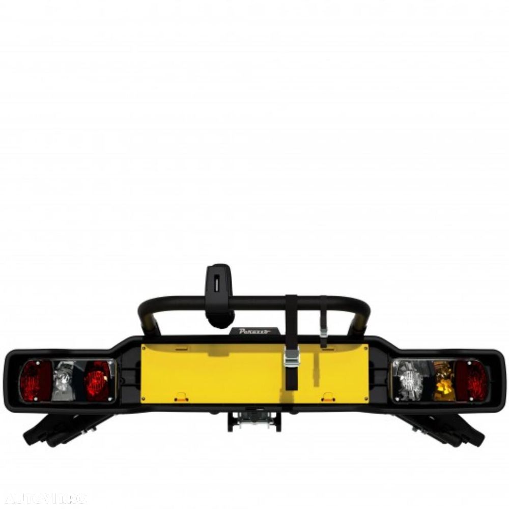 Suport 2 biciclete Peruzzo Siena 669N cu prindere pe carligul de remorcare, Negru - 4