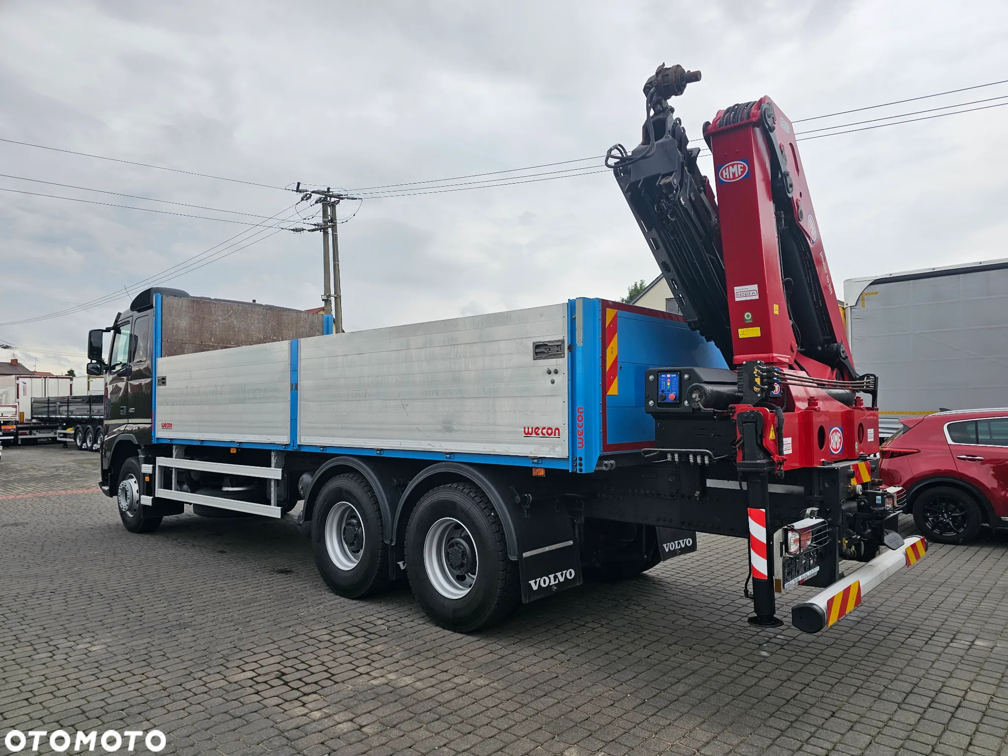 Volvo FH420+HDS 6X4 HMF 12,5m Składany Z, - 10