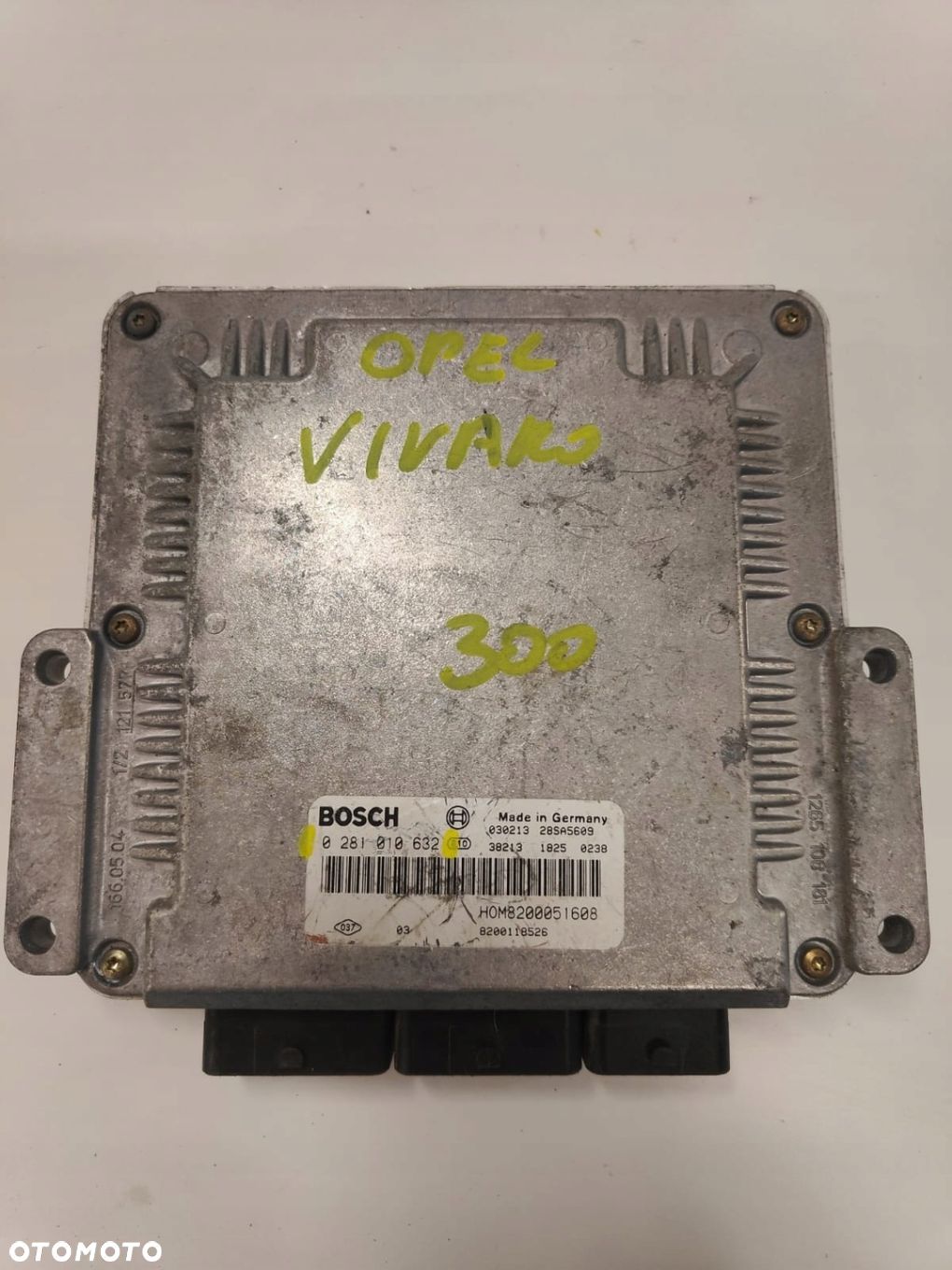 Opel vivaro 0281010632 KOMPUTER STEROWNIK SILNIKA - 1