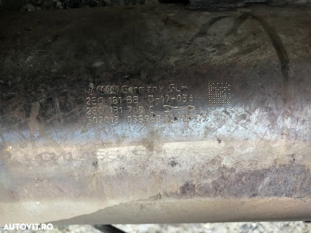 Catalizator filtru particule VW Volkswagen Crafter 2,5 TDI BJK 160.000km 2008 - 5