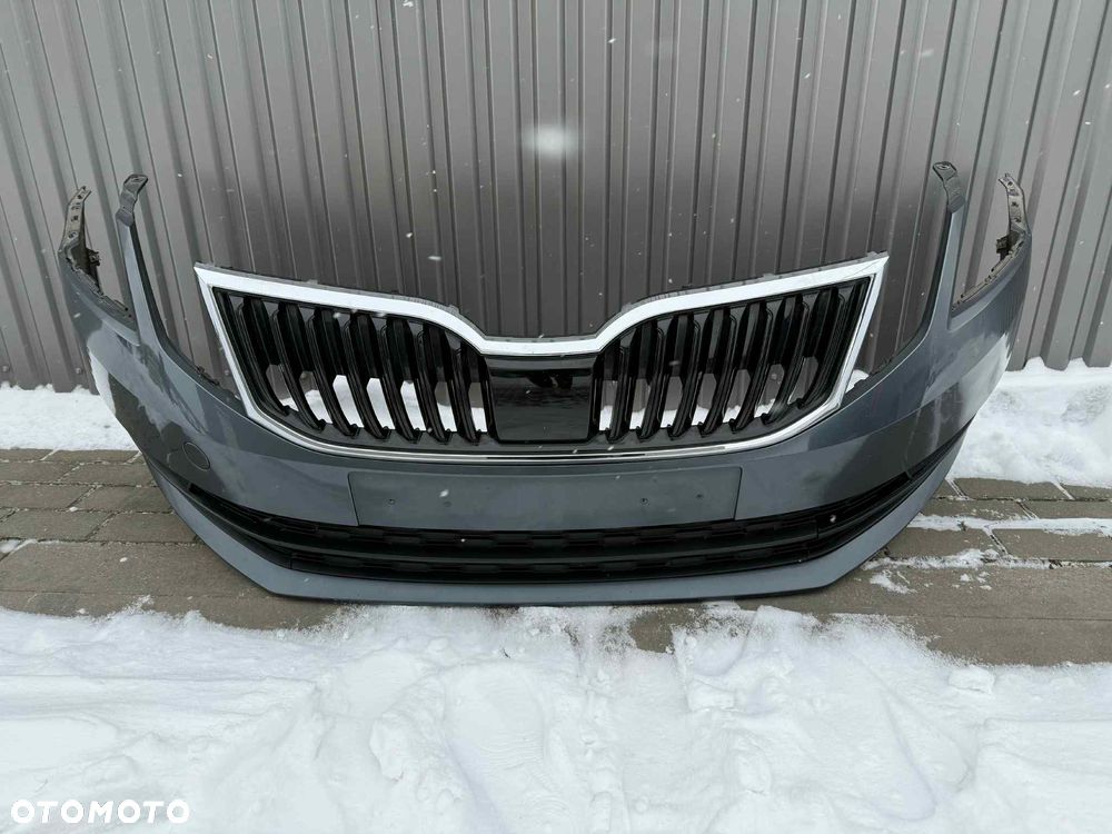 Skoda Octavia III FL Zderzak Przód Przedni Kompletny Podstawowy LF7Y 16-20 - 1