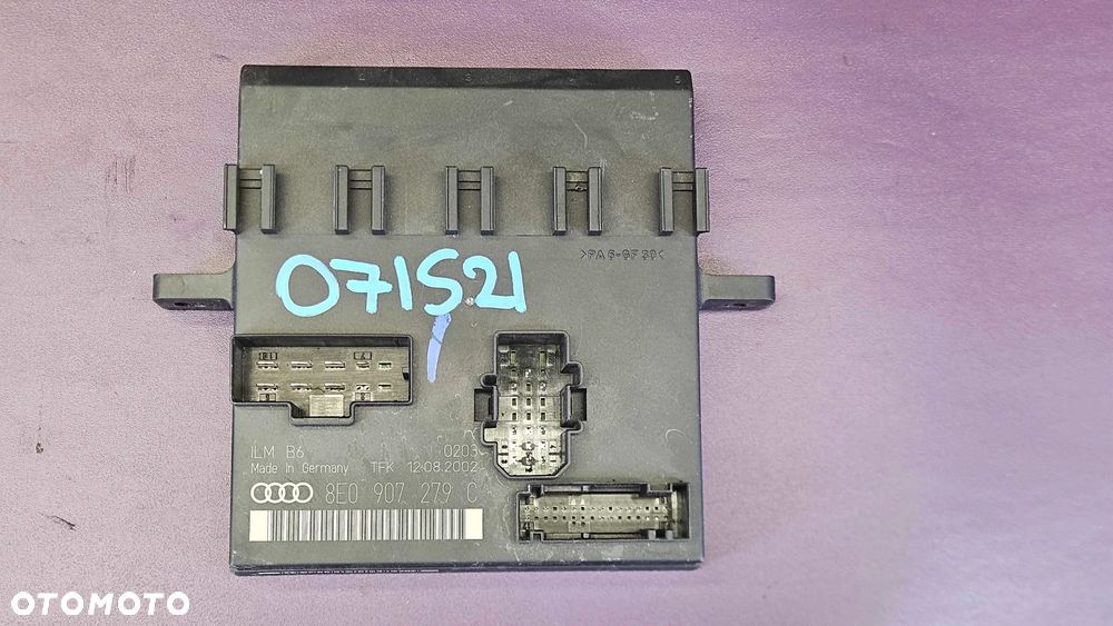 Moduł Świateł 8E0907279C ILM Sterownik Komputer Światła Audi A4 B6 - 1
