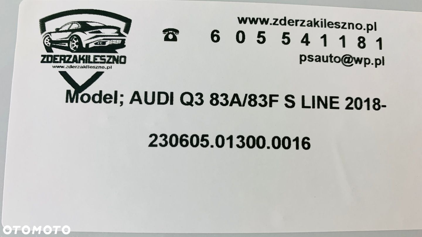 ZDERZAK GRILL AUDI Q3 2018- S-LINE - 12