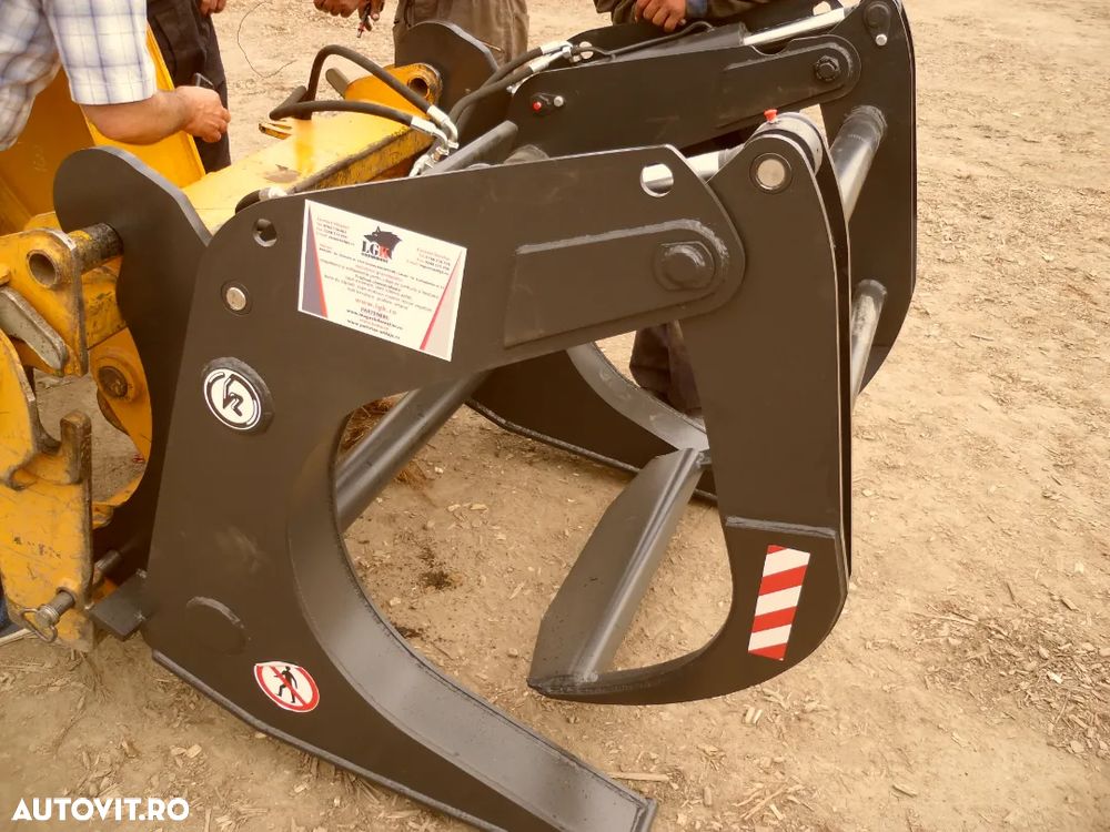 Graifer Forestier 3000kg Pentru Buldoexcavator - 10