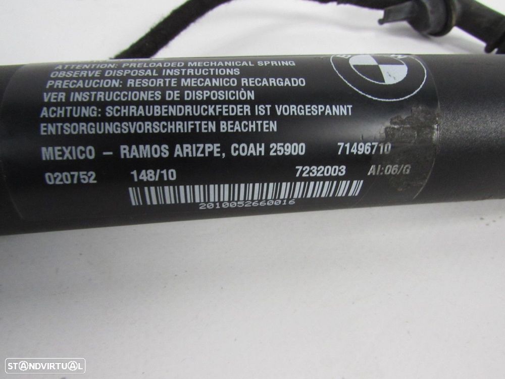 Amortecedor de mala Esquerdo Seminovo/ Original BMW X3 (F25) 51247232003 - 2