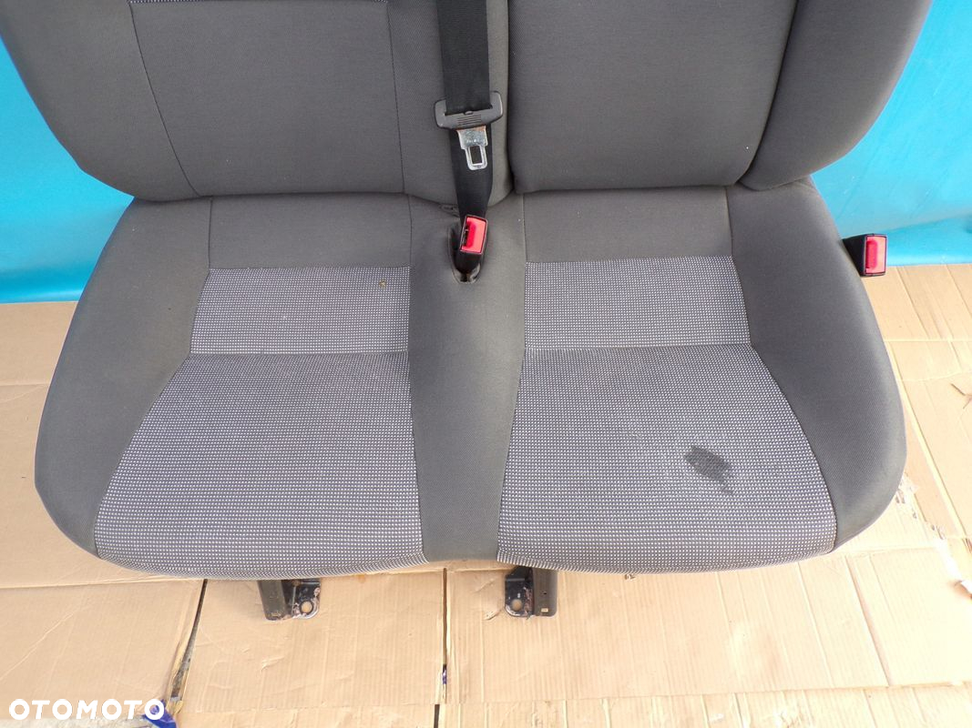 DUCATO BOXER JUMPER 2006- fotel PODWÓJNY KANAPA pasażera prawy ze STOLIKIEM - 4