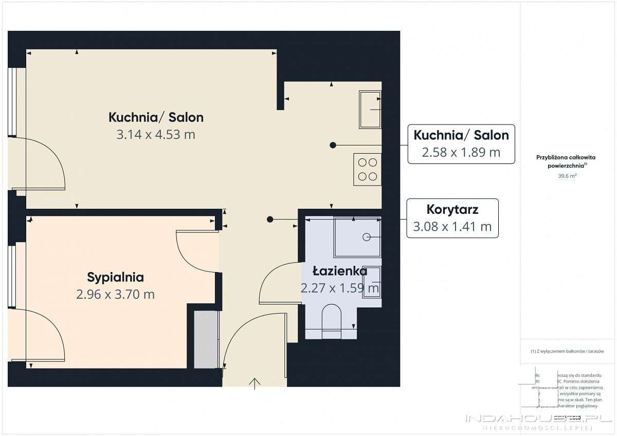 Browary Warszawskie,  apartament, spacer 3D