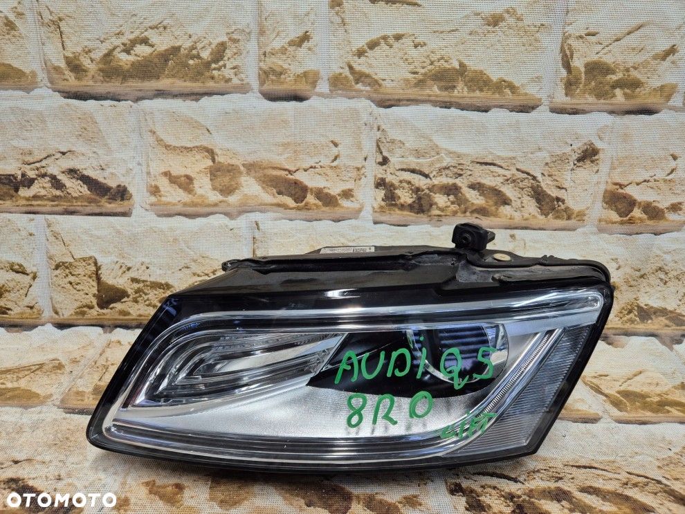 audi q5 8r0941005c lift xenon nie skrętny z led europa lewa lampa - 11