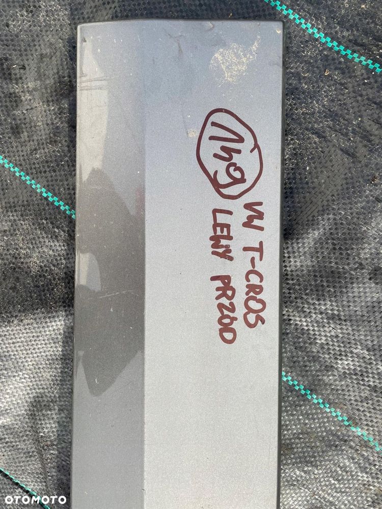 VW T-CROSS LISTWA DRZWI LEWY PRZÓD PRZEDNIA 2GM854939G - 8