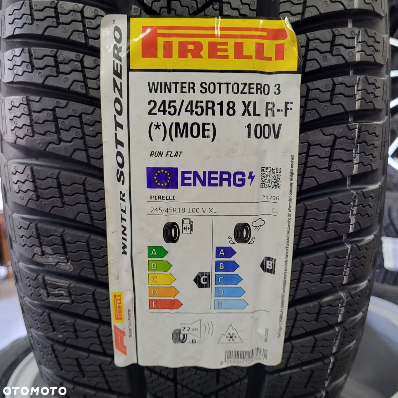 18 Zimowe ORYGINAŁ BMW 5 G30 G31 642 Nowe Pirelli - 4