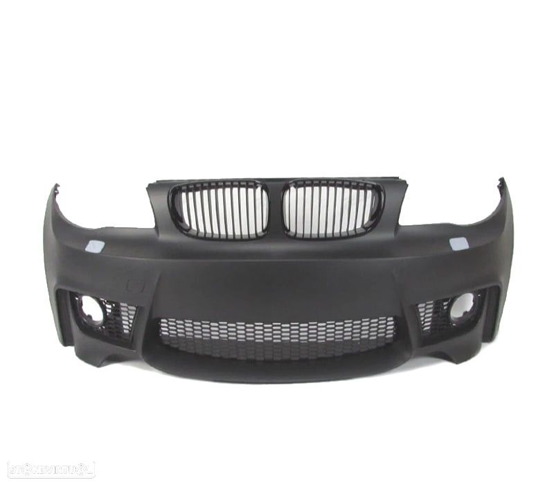 PARA-CHOQUES FRONTAL BMW E81 E82 E87 E88 04-13 LOOK 1M + GRELHAS - 2