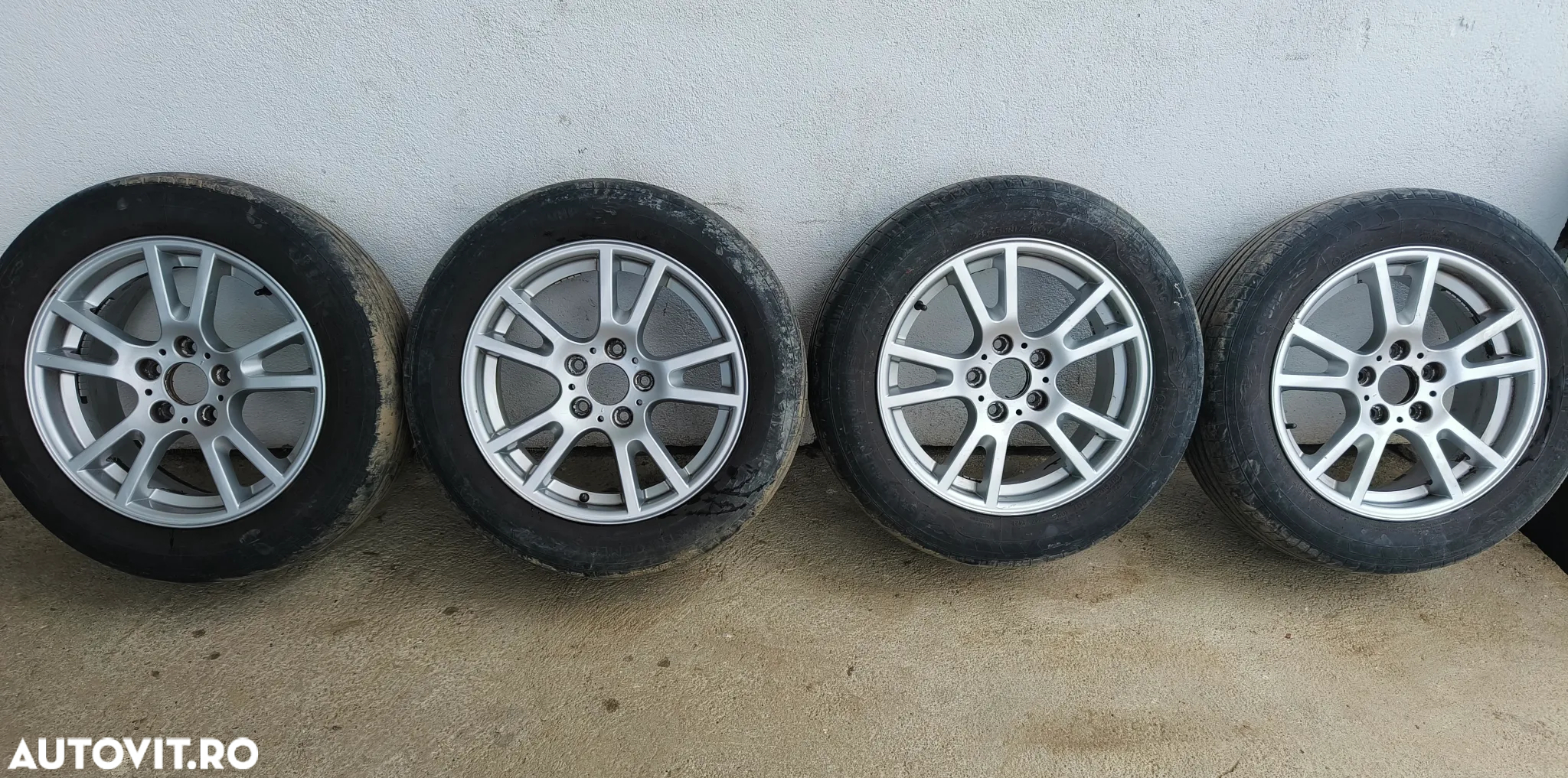 Set jante BMW 17 style 148 dedicate BMW X3 E83 8J 17 ET 46 ( anvelopele nu sunt bune) - 2