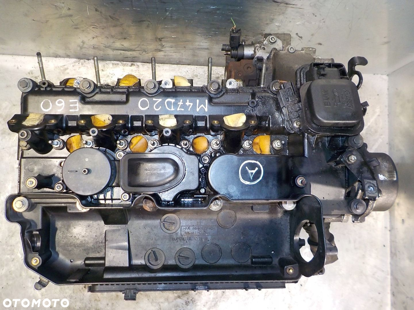 BMW 5 E60 SILNIK 2.0 D 163 KM M47D20  POMPA 0445010045 7788670 - 3