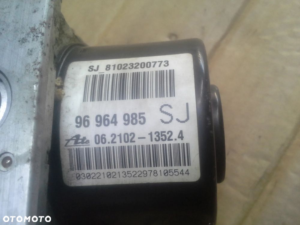 Chevrolet Aveo II T250 T255 pompa sterownik abs plus wtyczka z wiązką 96964985SJ  06.2109-5600.3  28.5700-1001.3 - 13