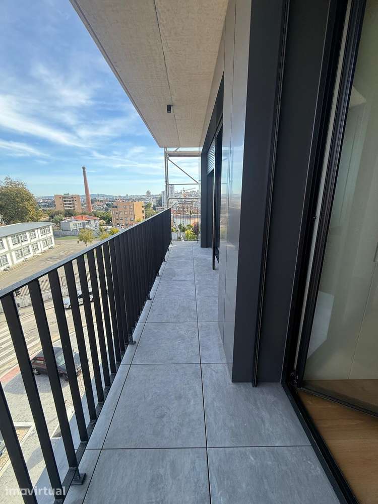 Apartamento T1 novo Santa Marinha piso 4 no empreendimento "Privilége" - Grande imagem: 3/9
