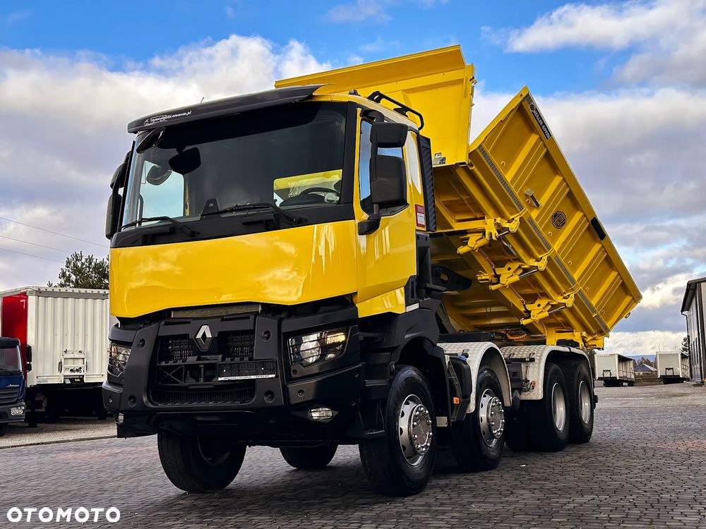 Renault K 460 PROTECT 8X4 WYWROTKA MEILLER BORDMATIC - 6