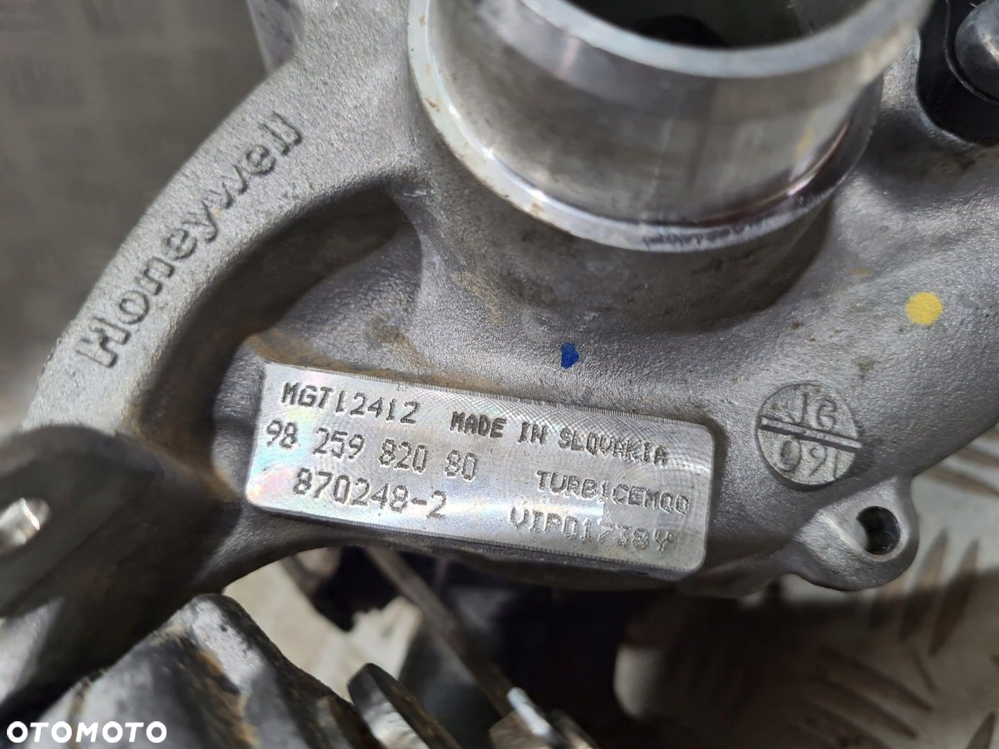 TURBINA TURBOSPRĘŻARKA OPEL CORSA F COMBO E 1.2 TURBO - 6
