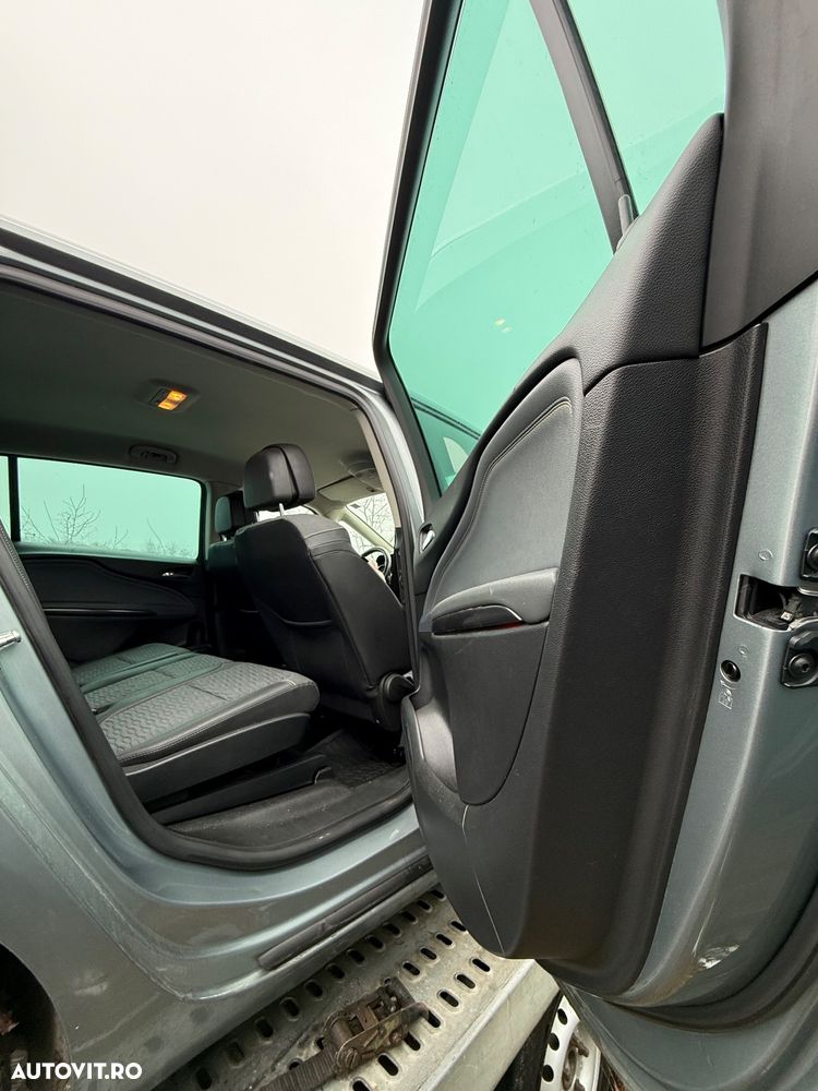Dezmembrări auto opel Zafira C Tourer 2013 ecoo m turbo benzină 16 gri cu 7 locuri volan pe stanga navigație etc - 17