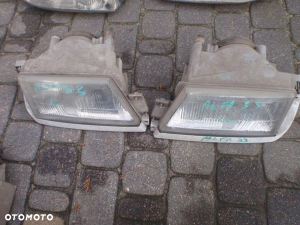 lampa reflektor łezka ramka guma oprawka   alfa romeo 33