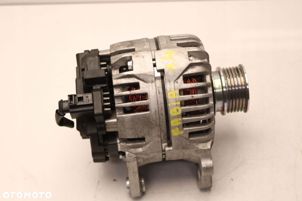skoda fabia ii 1.4 tdi 07r- alternator 037903025m 0124325013 - 4