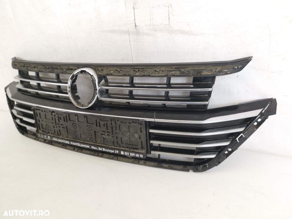 Grila Radiator Volkswagen VW  Arteon 1 2017 2018 2019 2020 Originala - 4
