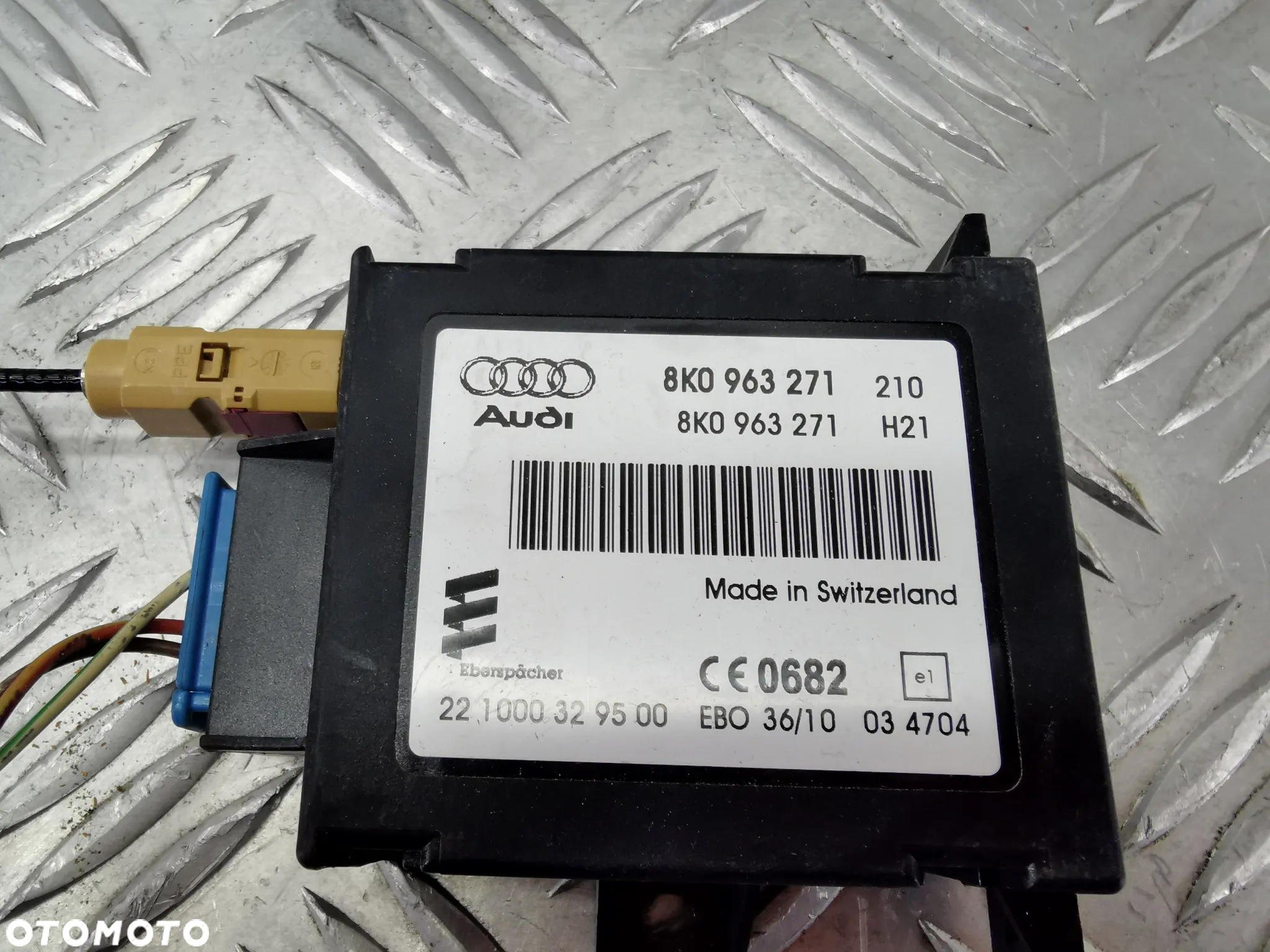 VW TOUAREG II 7P CAYENNE Q7 10-18R STEROWNIK MODUL WEBASTO 8K0963271 - 2