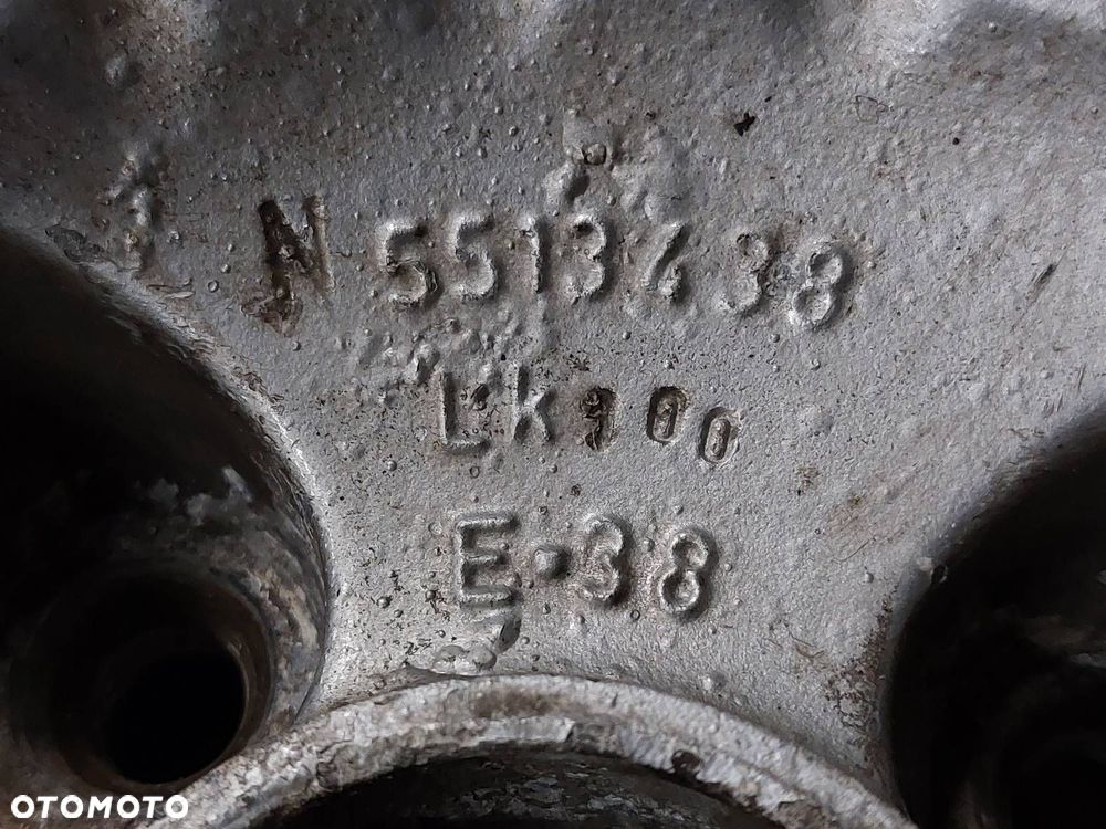FELGA ALUMINIOWA 4x100 5,5Jx13 ET38 FI56,6 OPEL RIAL KBA40211 - 4