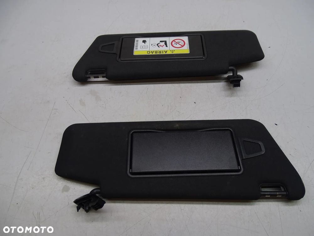 MERCEDES E-KLASA W212 LIFT Osłony przeciwsloneczne czarne - 2