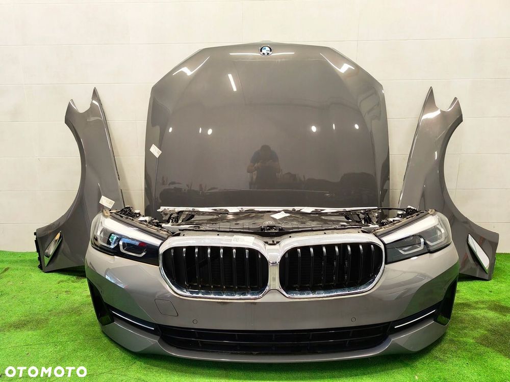 BMW G30 LCI PRZÓD MASKA ZDERZAK LAMPY BŁOTNIKI PAS PRZEDNI C3E - 1