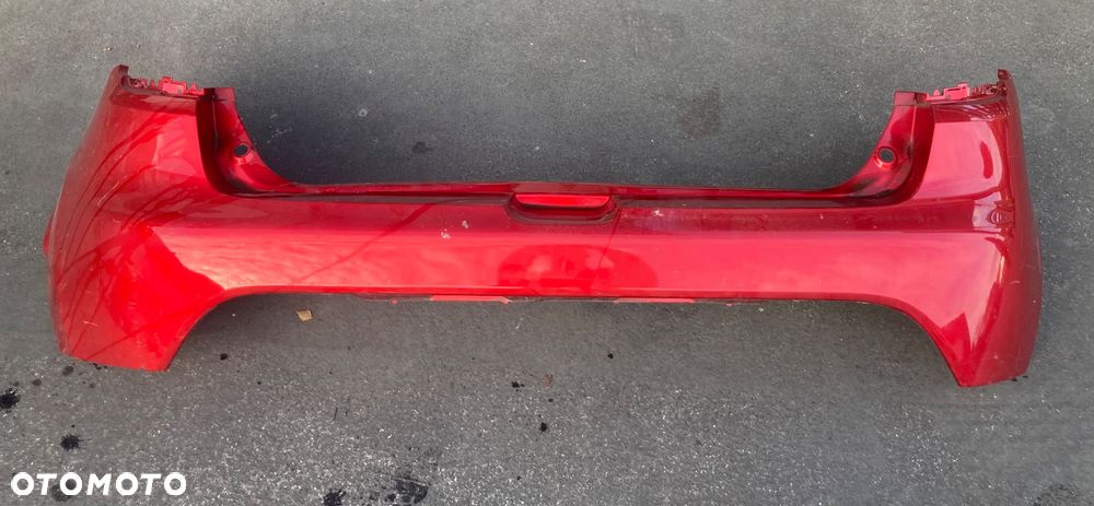 RENAULT CLIO 4 IV Lift ZDERZAK TYLNY tylni tył czerwony Wwa - 1