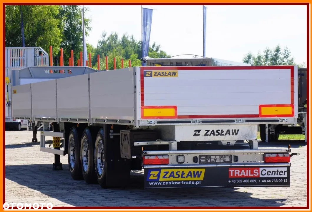 Zaslaw Pokład 13,60 m, MOCNA KRATOWNICA, burty aluminiowe !!! - 8