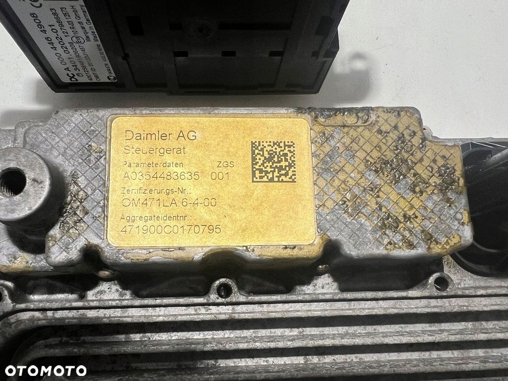 Komputer Sterownik pakiet Silnika OM 471 Actros MP 4 E 6 A0354483635 - 3