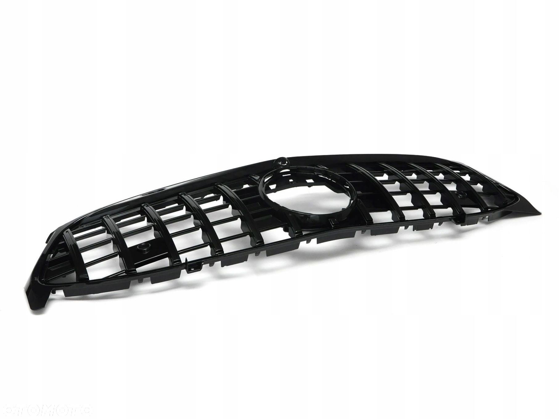 GRILL atrapa zderzaka MERCEDES CLA C118 W118 2018+ AMG Panamericana czarny - 2