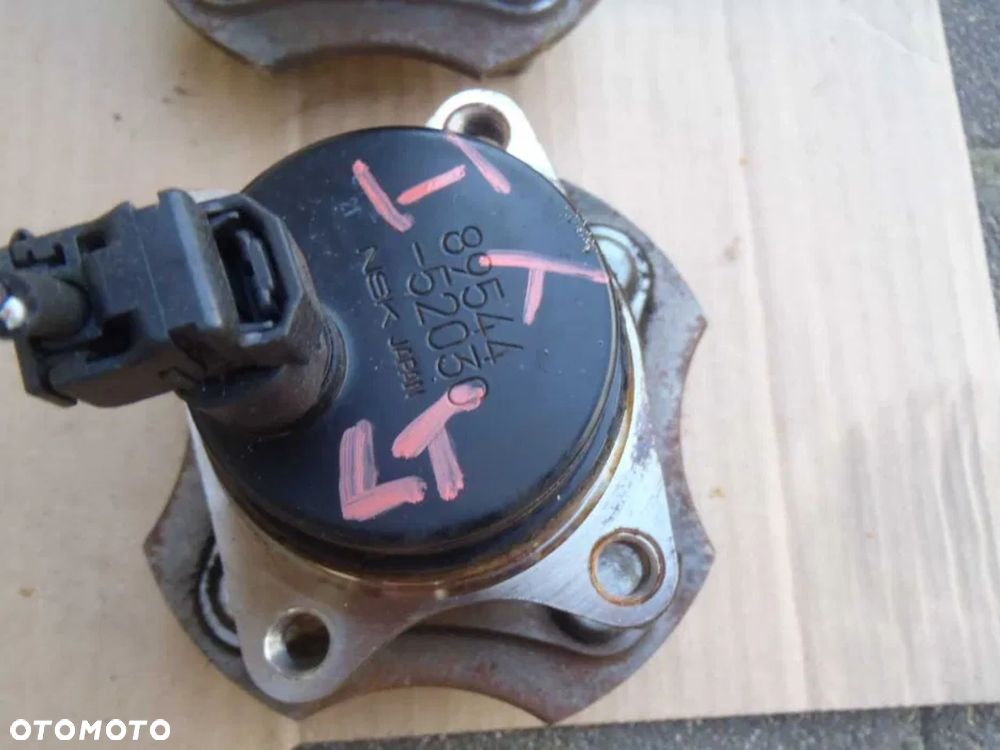 piasta łożysko czijnik abs koła TYŁ TOYOTA YARIS I p9 II 2 yaris p13 III oryginał - 8