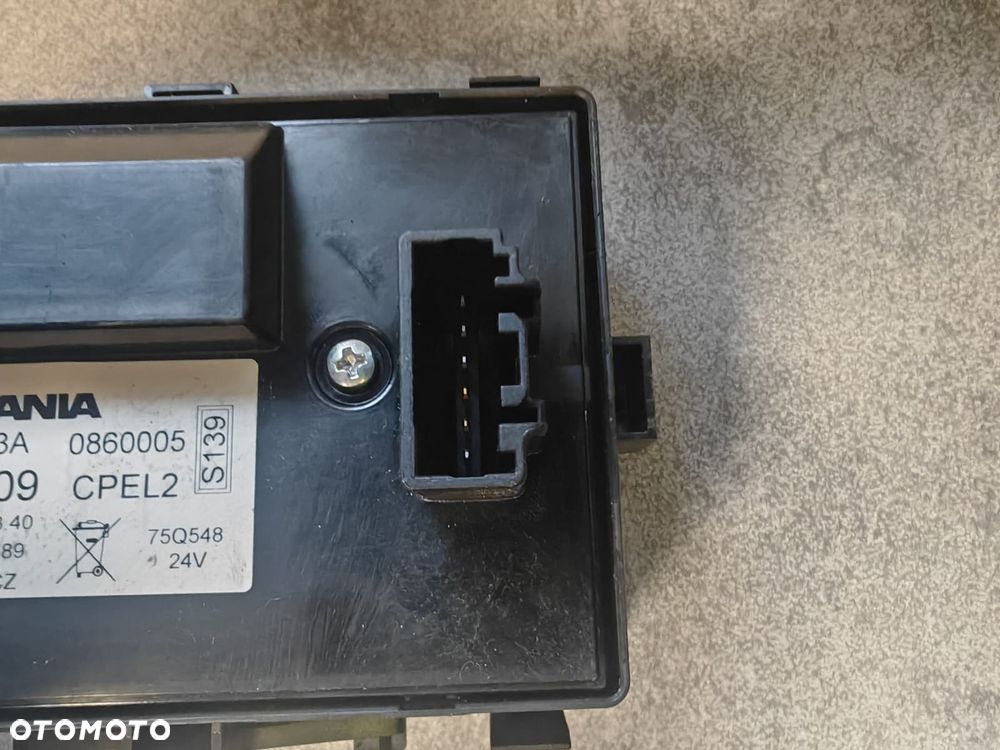 PANEL STEROWANIA ŚWIATEŁ PRZYCISKI SCANIA NTG 2892709 - 3