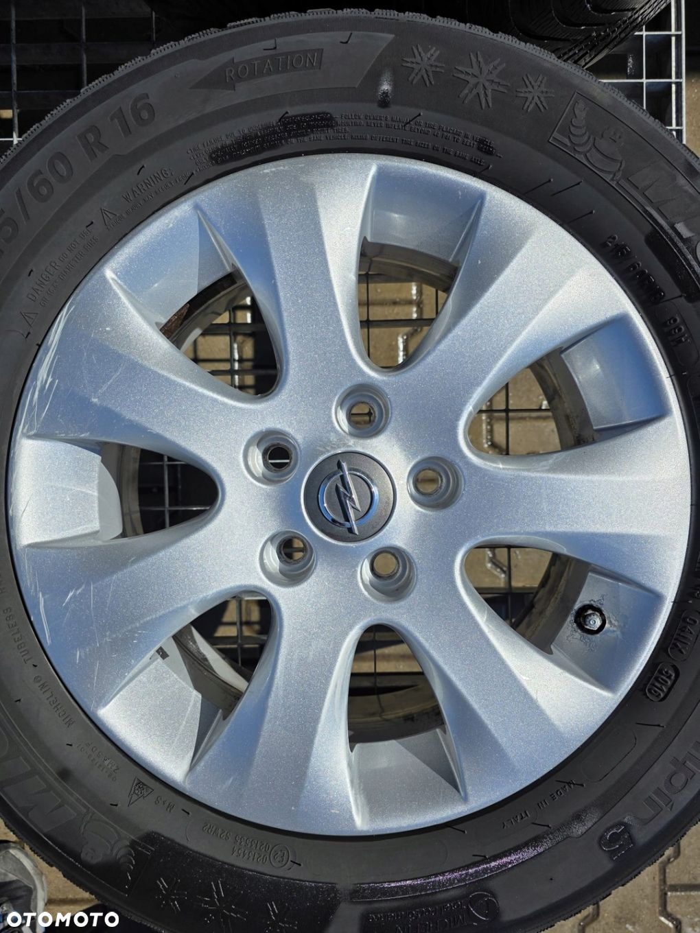 OPEL ASTRA J ZAFIRA C 5X115 FELGI ALUMINIOWE R 16 OPONY 215/60 CZUJNIKI - 6