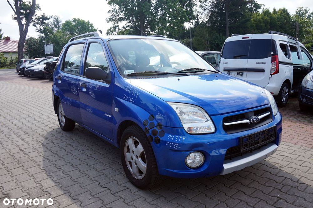 SUBARU JUSTY III G3X 2006 ZCG 1.3 16V M13A 94KM 4WD NIEBIESKI na części - 7