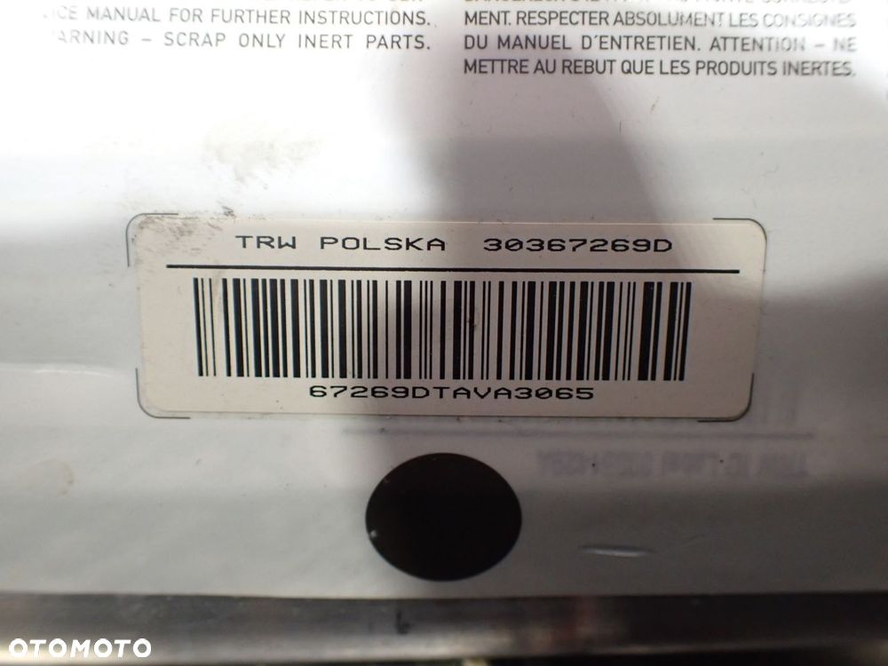 PODUSZKA PASAŻERA BMW E90 325I 2.5 - 6