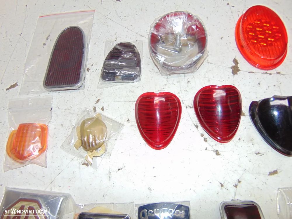 Antigos/clássicos vidros farolim - 10