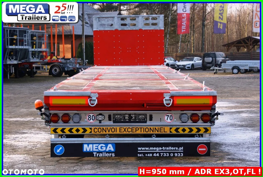 Inny Kontenerowa / budowlana 13.60 m, h=950 mm, full ADR EX3, OT, FL UNIWERSALNA !!! - 12
